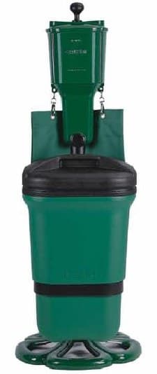 Console with Waste Bin