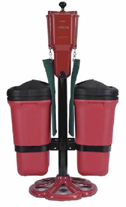 Console with Twin Waste Bins