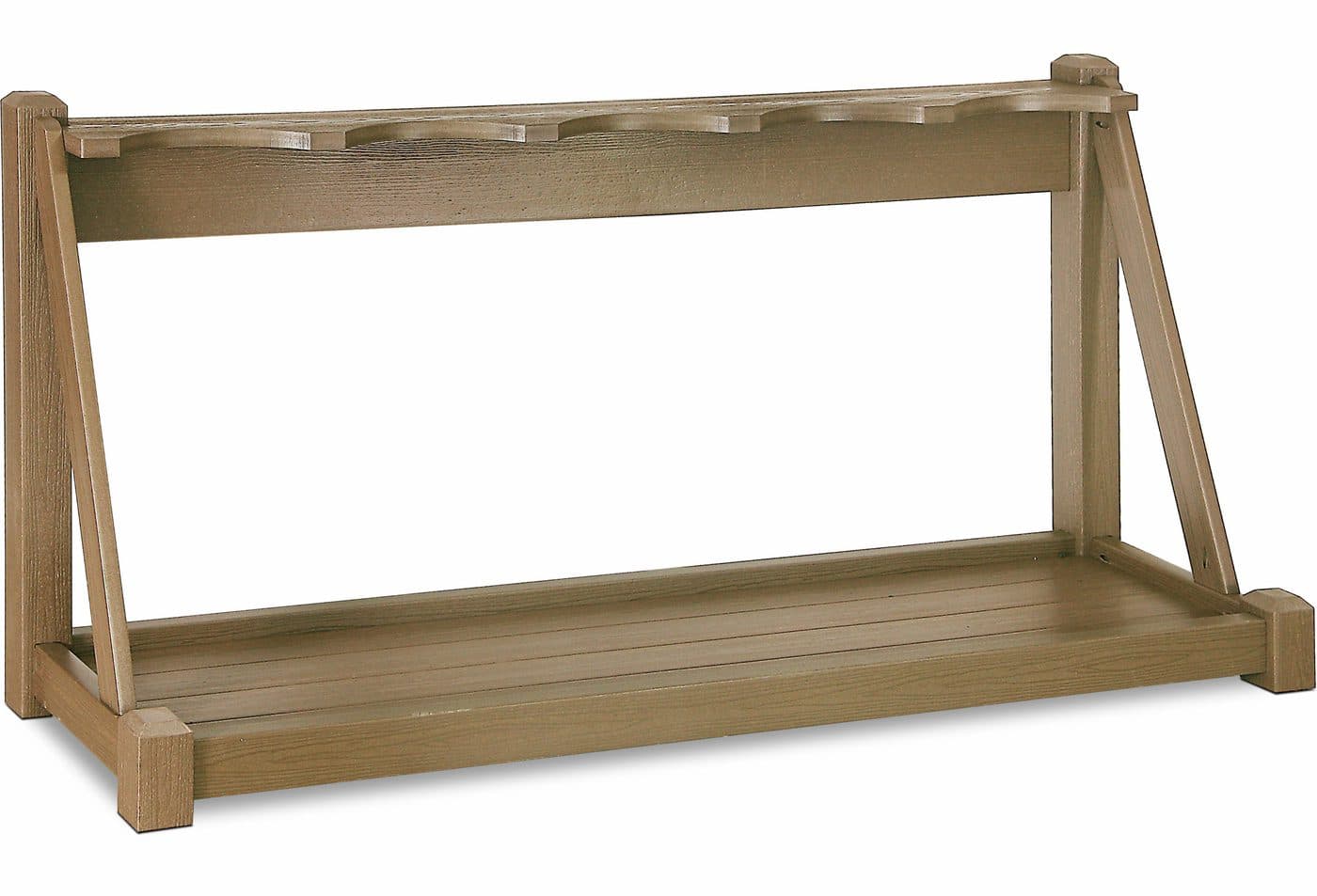 Scalloped Bag Rack