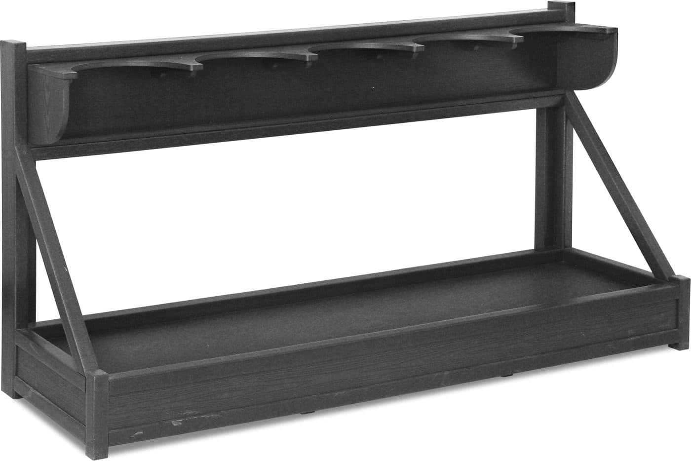 Deep-Tray Bag Rack