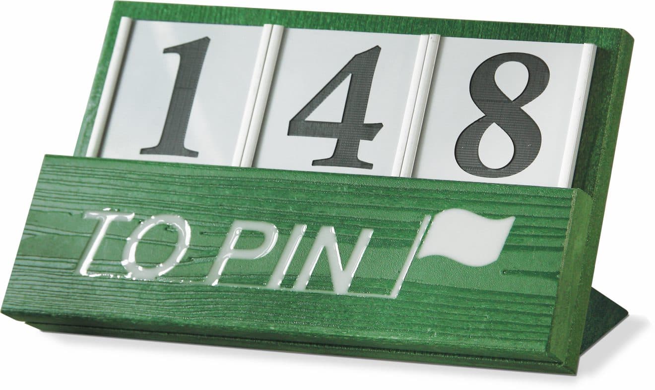 Par 3 Distance Signs